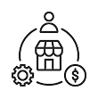 Official Store Management Icon
